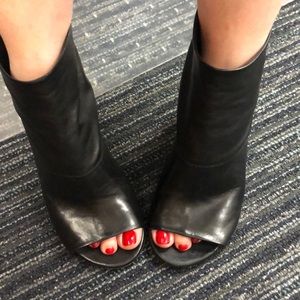 Marsell size 5 open toe booties
